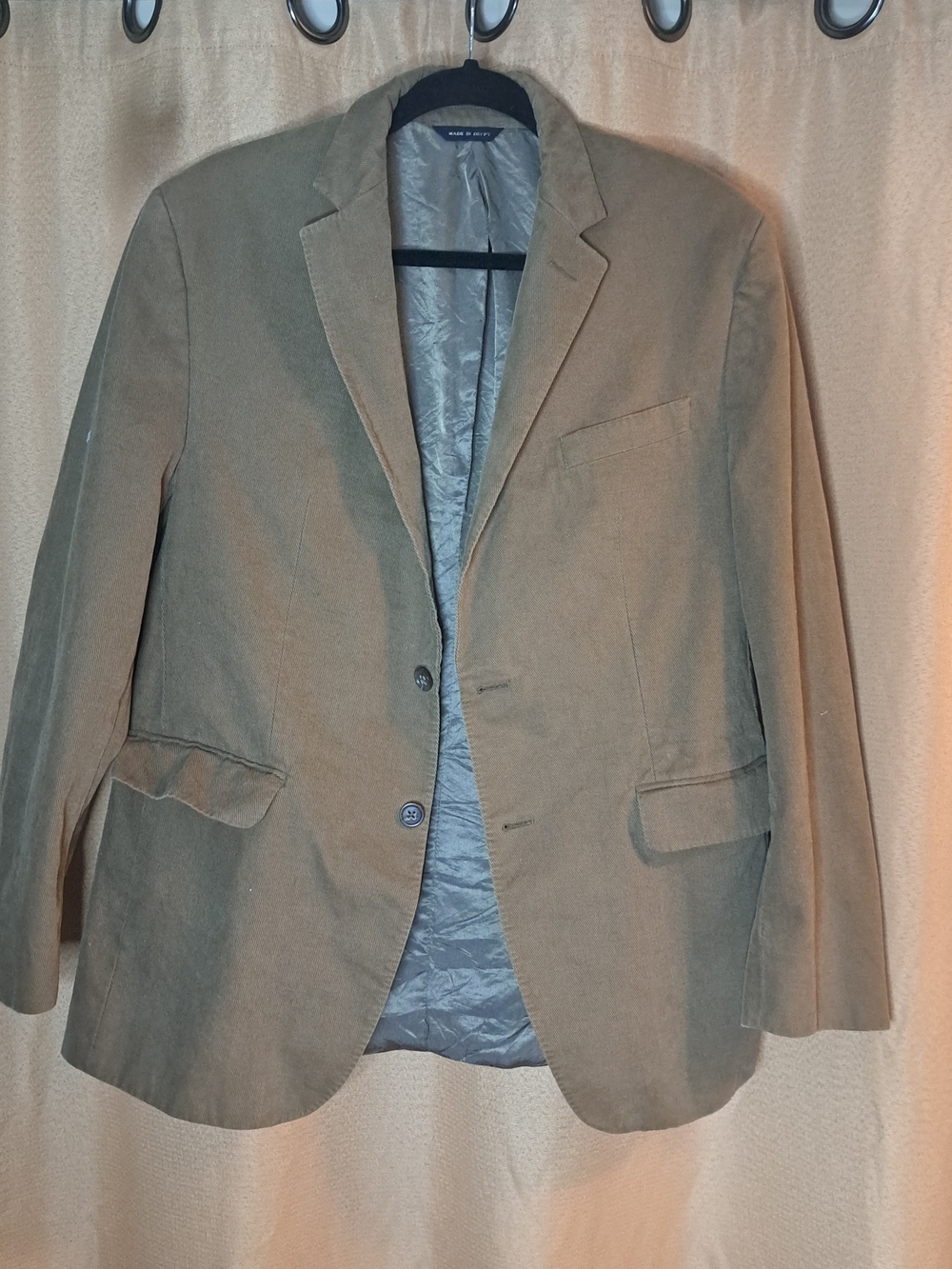 Banana Republic Tan Brown Corduroy Sport Coat